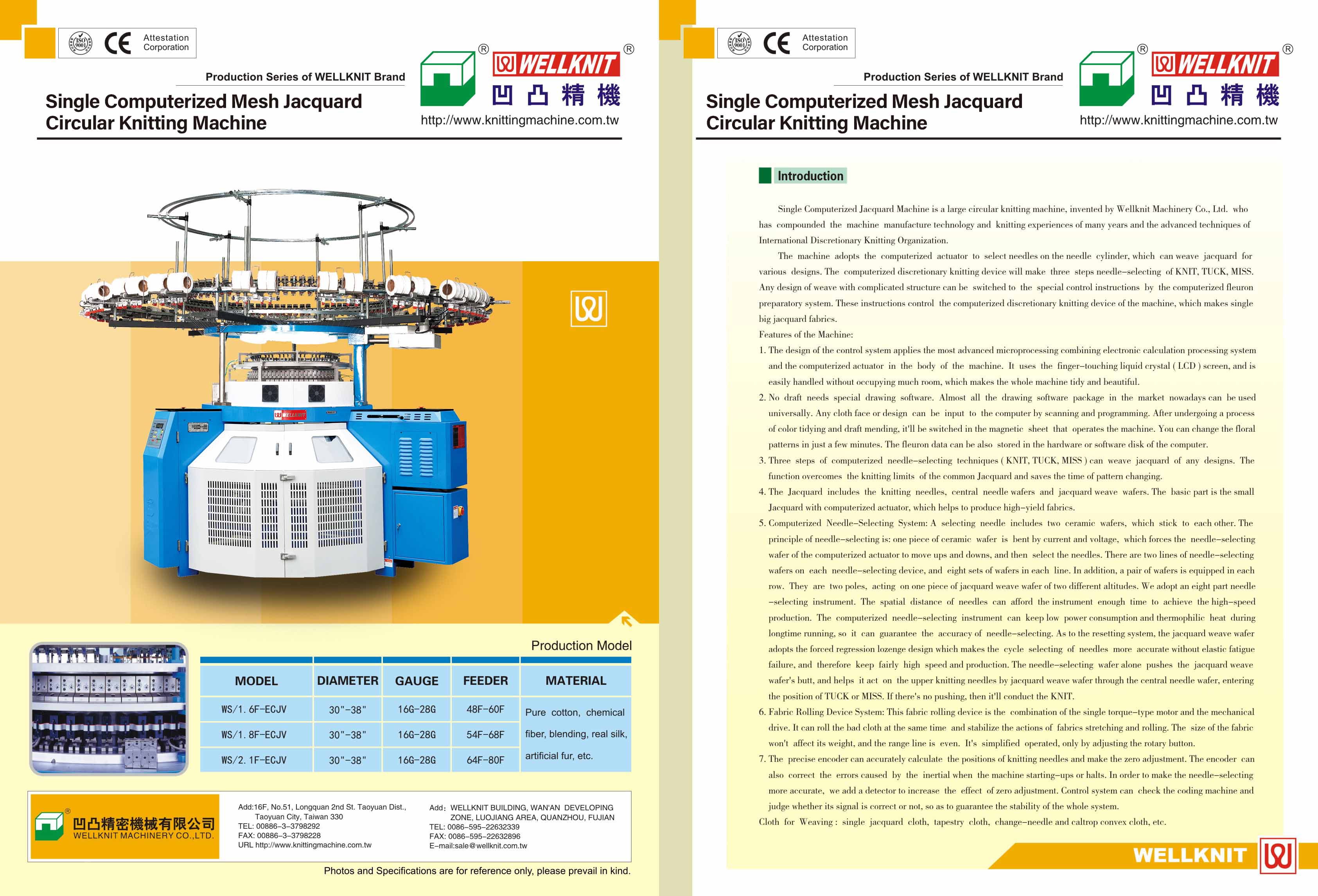 Single Computerized Mesh Jacquard Circular Knitting Machine from